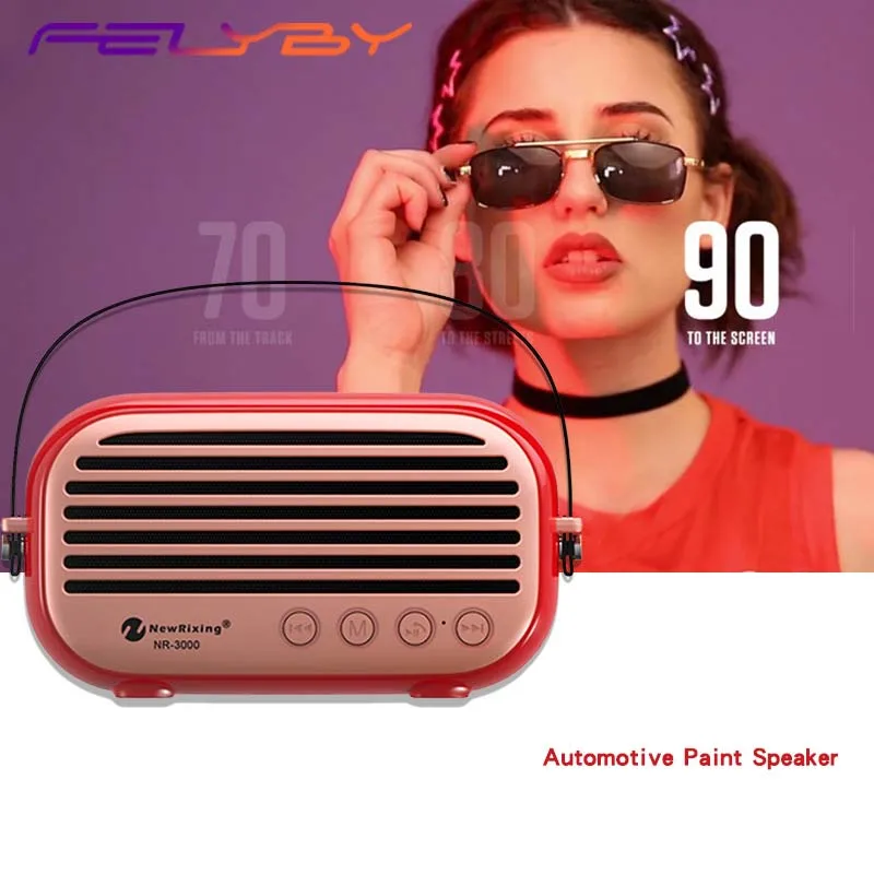 

FELYBY NR-3000A Mini Bluetooth Wireless Speaker portable Audio stereo Outdoor speakers subwoofer for phone