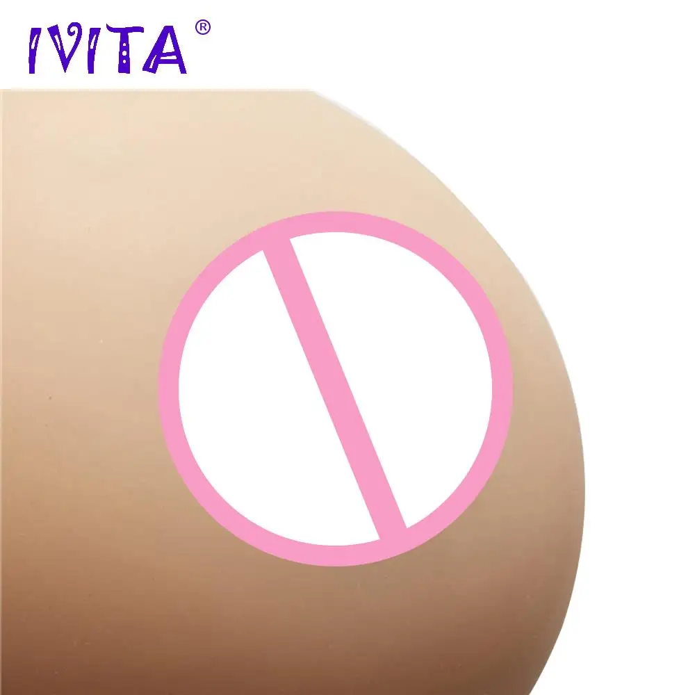 IVITA 3600 г бежевый огромная накладная Силиконовая грудь формы реалистичные