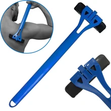 Профессиональная Бритва для удаления волос для мужчин, безопасная бритва на спине, триммер, большое лезвие с длинной ручкой, ручная работа, инструмент для тела, ножка