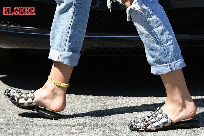 Lily-Aldridge-Alexander-Wang-Amelia-flats-2