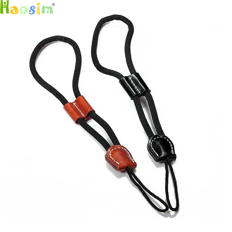 

Black/Brown camera wrist strap Leather Wristband Protection rope For Can&n/Nik&n/S&ny/Olymp&s camera and micro-single
