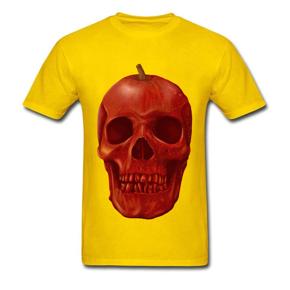 2018 Popular Forbidden Fruit Leisure Tshirts Round Collar Cotton Fabric Youth Tops Tees Short Sleeve Tee-Shirts Summer Autumn Forbidden Fruit yellow