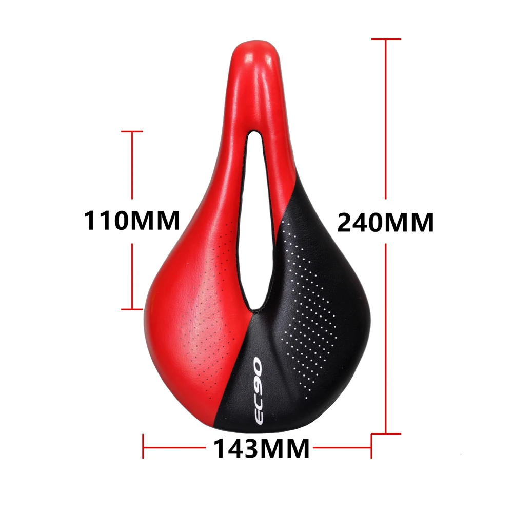 EC90 Carbon+Leather Bicycle Saddle Comfort Soft Road Mountain Bike Seat Saddles MTB Bike Cycling Saddle PU Cushions (21)