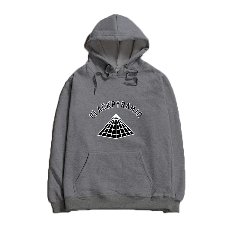 ONE A CAKE Mens Hoodies/Sweatshirts BLACK PYRAMID Oversized for Autumn Winter Hip Hop Men Winter Hoodies Justin Bieber Stranger