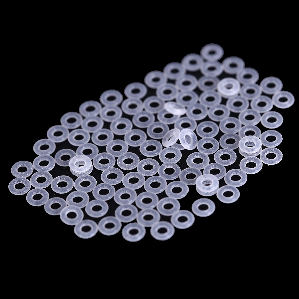 

New 50PCs /100Pcs Washer Grommets Stems/Flights Darts Arrow Tips Replace Accessories Rubber O Ring Black Gasket Grip