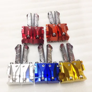 

New pattern Motorcycle Accessories For YAMAHA BWS125 Foot Rests Foot Rests Pegs Pedal 5 Color free shipping