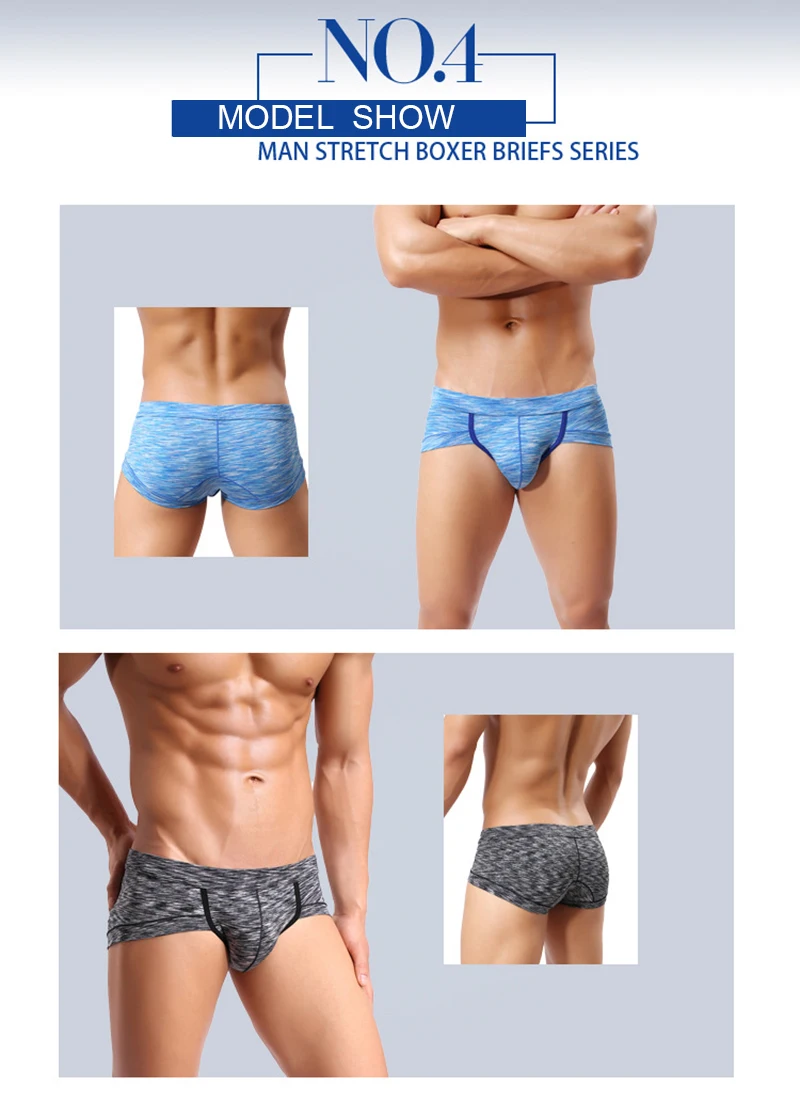 Colorful Sexy Underwear Men Calvn Boxer Cotton Breathable Homme Panties Brave Person Sheer Boxer Shorts Pink Undepant Men Trunks06