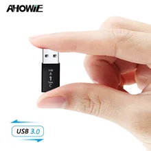 Ahowie USB Otg Тип C конвертер кабель адаптер Macbook для Xiaomi k20 HUAWEI samsung Galaxy YS8 к USB 3,0 зарядный адаптер конвертер