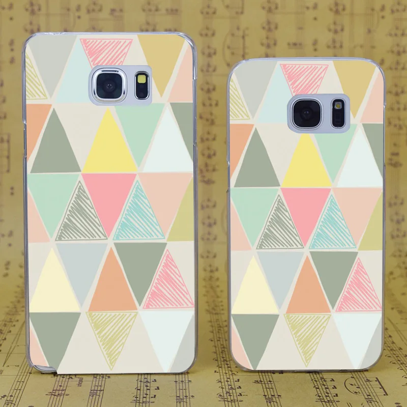 Dream Фокс b2891 персик мята золото Tri hellip прозрачный жесткий чехол для ПК Samsung Galaxy S 4 5 6