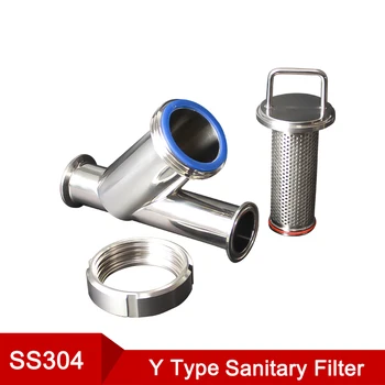 

2'' Stainless Steel 304 Y Type Sanitary Strainer Filter High Flow Quick Filter