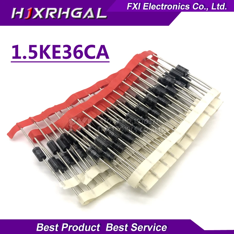 1.5KE15CA DO-201 Transient Suppressor Dioden - 10 Stück Set