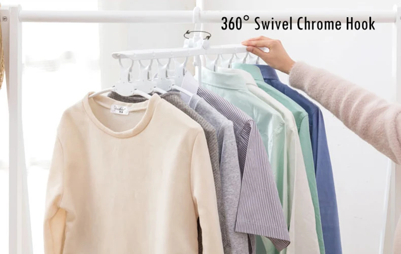 Multi-Non-slip-Space-Saving-Plastic-Clothes-Hanger-Folding-Retractable-Closet-Storage-Organizer-360-Swivel-Chrome (1)