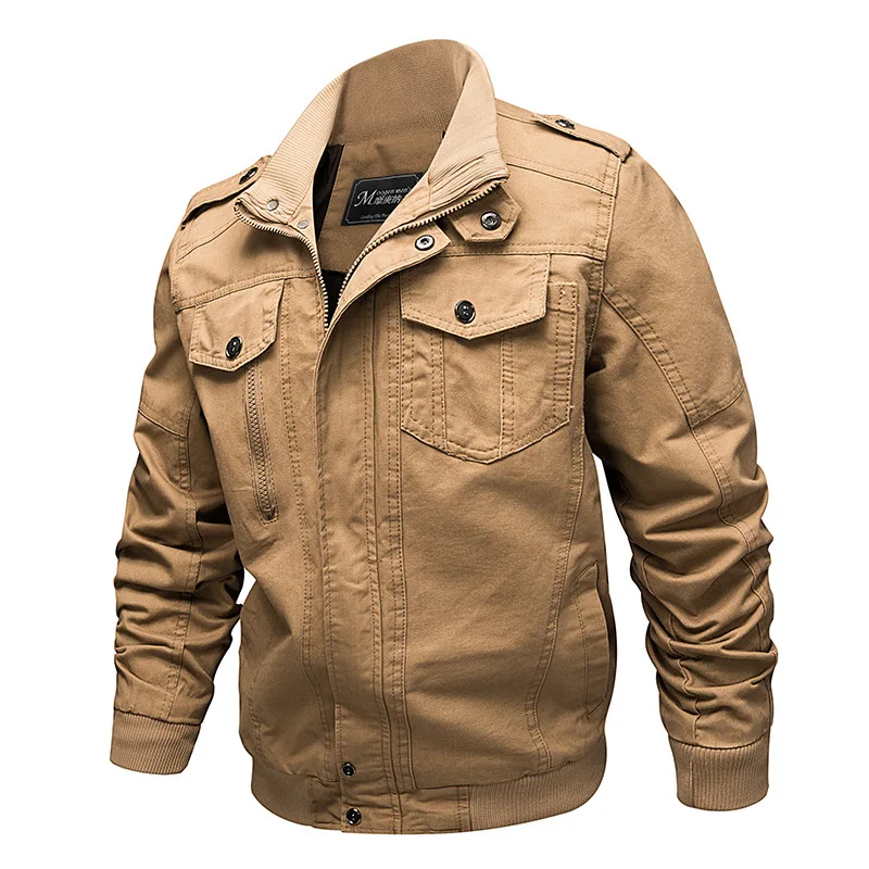

Spring Autumn Hot Fashion Military Jacket Men Workout Casual Tactical Male Mens Bomber Jackets Coats