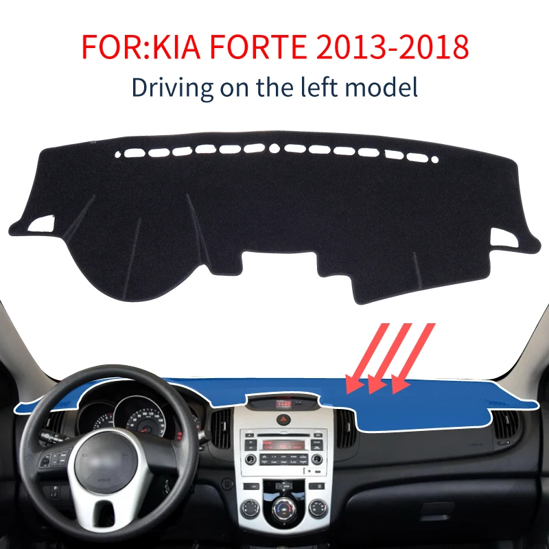 Smabee автомобильный Даш коврик для KIA Forte YD 2013 ~ 2018 K3 Cerato аксессуары Dashmat крышка