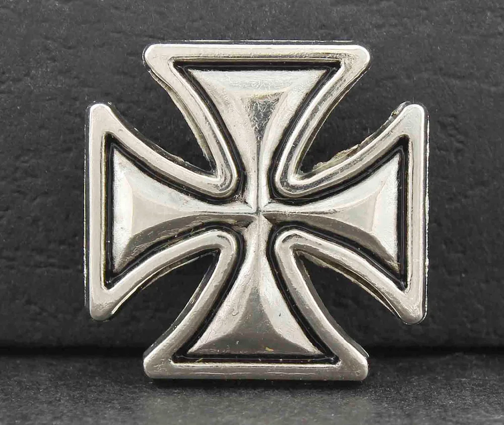 

5 Sets Iron Cross Chooper Rivet Studs Spots Wallet Clothing Shoe Bag Accessories