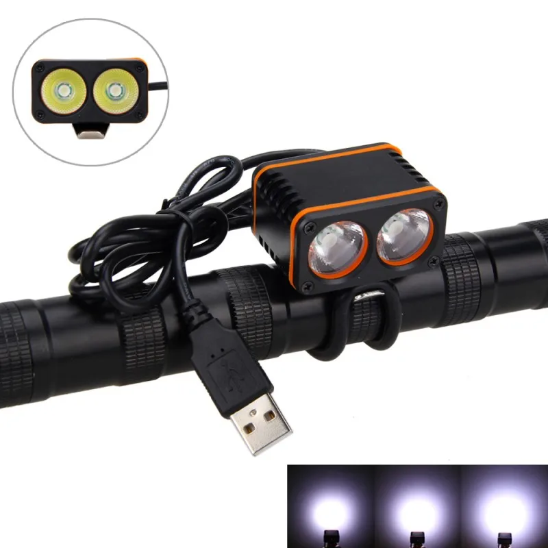 3 Cycling Bicycle Headlamp 200m T6 1