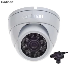 Gadinan H.265 PoE IP 1080 P 2-МЕГАПИКСЕЛЬНАЯ Металл Антивандаль 3.6 мм 3-МЕГАПИКСЕЛЬНАЯ объектив Купольная Камера 25fps HI3516D + 1/2. 7 »AR0237 Сетевого Видео Onvif