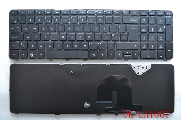 Teclado para laptop hp dv7 com layout