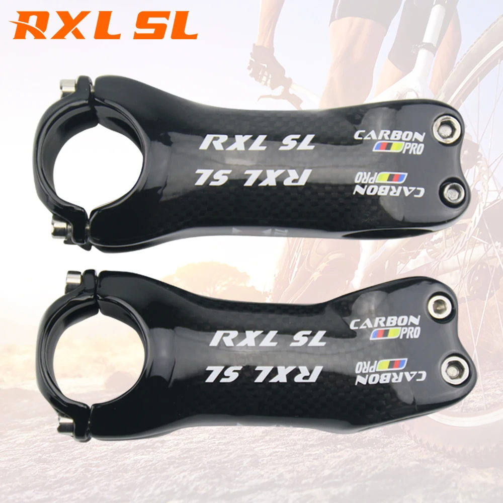 RXL SL велосипедный стержень 6/17 угловой 28 6 мм 3K/UD стебли MTB глянец/матовая