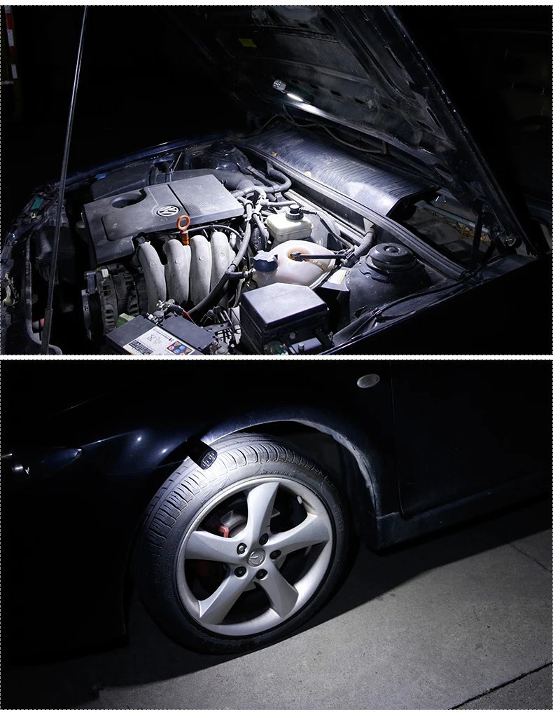 Top Deemount Cycling Front Lighting Bicycle Headlight Front Lamp T6 Cree U2 COB LED Torch Lantern Internal Battery Type USB Charge 8