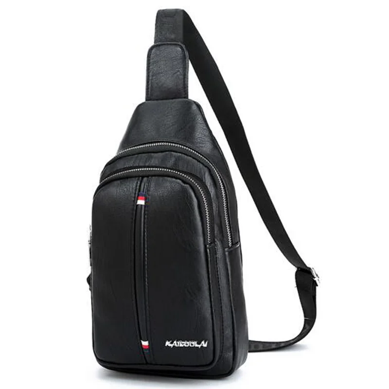 Мужские нагрудные Сумки из искусственной кожи, мужские сумки через плечо, мужские сумки для работы, школьные сумки mochila