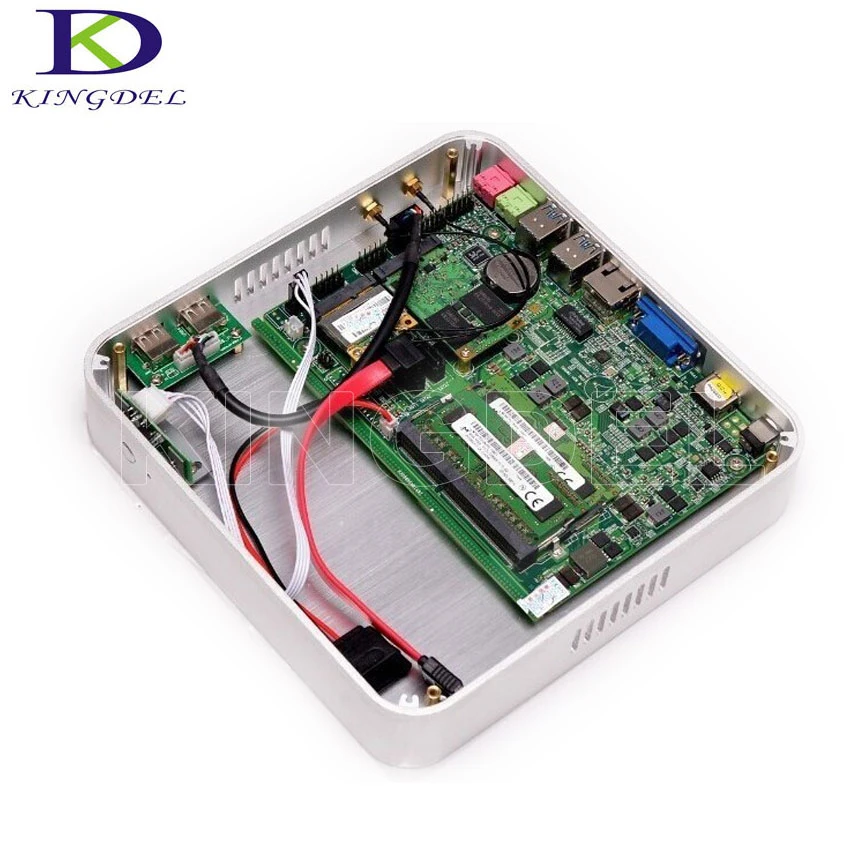  Core i3 5005U/i5 4200U micro PC mini computer Windows/Linux Gaming HTPC TV Box 300M WIFIWindows 10 