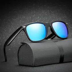 NOMANOV 2018 Летний стиль классический простая рамка цвет плёнки Открытый Мода для мужчин женщин поляризационные солнцезащитные очки для