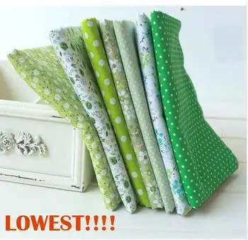 Хлопчатобумажная ткань Booksew 10 комплектов 50 см x 70 шт./лот полная Четвертая партия
