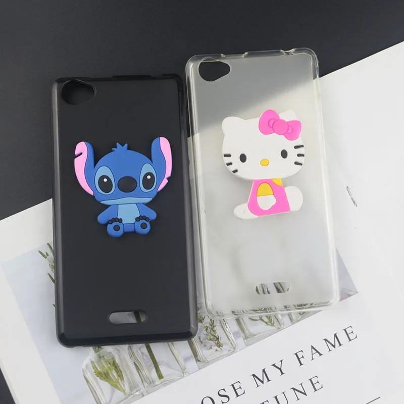 

Soft TPU Case for BQ Mobile BQ 5060 Slim Cases Stitch Kitty Minnie Flower Tiger Bee Diamond Coffee Milk Phone Cover