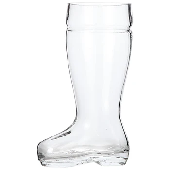 

LIXF 580Ml Beer Glass Das Boot Beer Mugs for Bars World Cup