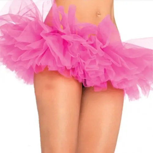 Новая разноцветная мини-Тюлевая Одежда для девочек короткие юбки-пачки - Цвет: Розовый