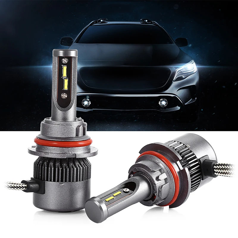 

2018 360 Degree 60W 9004 9007 Led Auto Headlamp Fog Light High Low IP68 12V 24V LED HEADLIGHT CSP chip Auto Car HIGH POWER 6000K