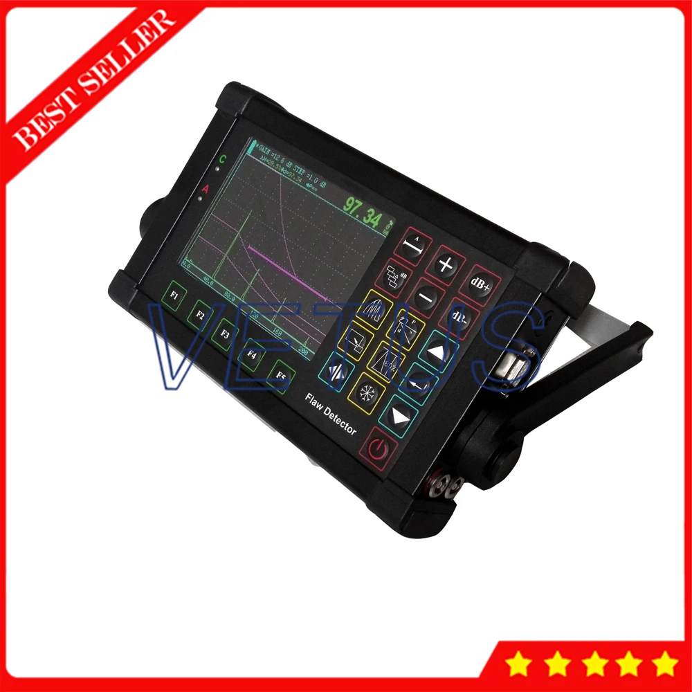 YFD200 Ultrasonic Flaw Detector Defectoscope 0t10000mm Range Automated