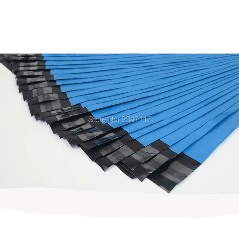 Self Sealing Plastic Poly Envelope/mailing bag/Courier Mailer Express Bag 100PCS Blue Color