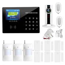 Home anti burglar security GSM Alarm System IOS/Android App control Autodial Home Security alarm system burglar alarm