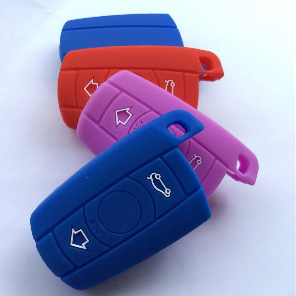Silicone Bag Remote Key Cover Case For Bmw 1 3 5 6 X Series Smart Fob