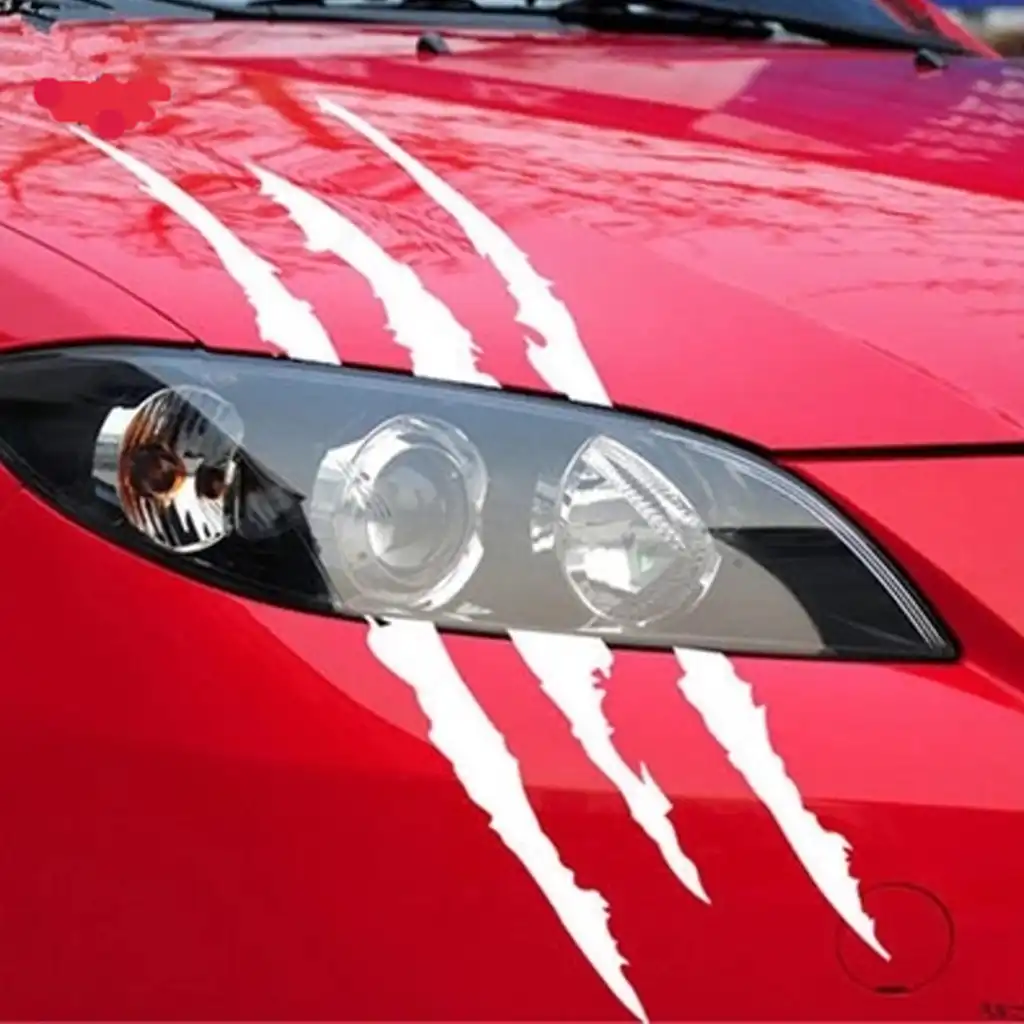 Coraje Japon/és Letras Carro Carro Carro Ventana Reflectante Pegatina Calcoman/ías Decoraci/ón Porfeet Etiqueta Engomada del Coche