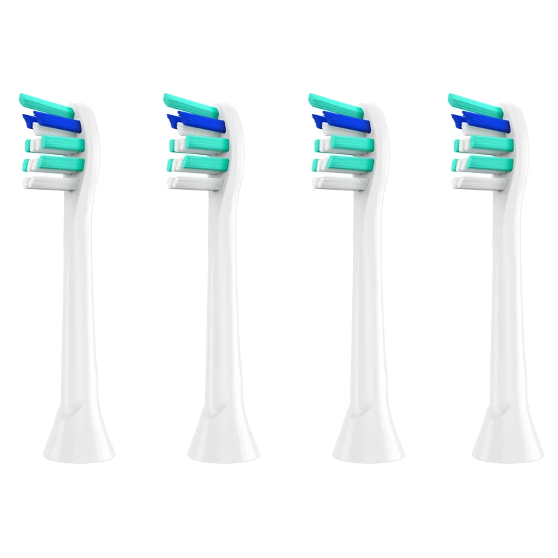 

New 4pcs Fit for Philips Electric Sonicare 3 Series Toothbrush Heads Gum Health HX9034 Plaque Control Replacement Brush Head