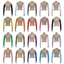 2019 New Muslim Oversleeve Sleeve Arm Cover Islamic Muslim Clothing Sun Protection Arm Muslim Stretchy Full Sleeve Arab Clothes