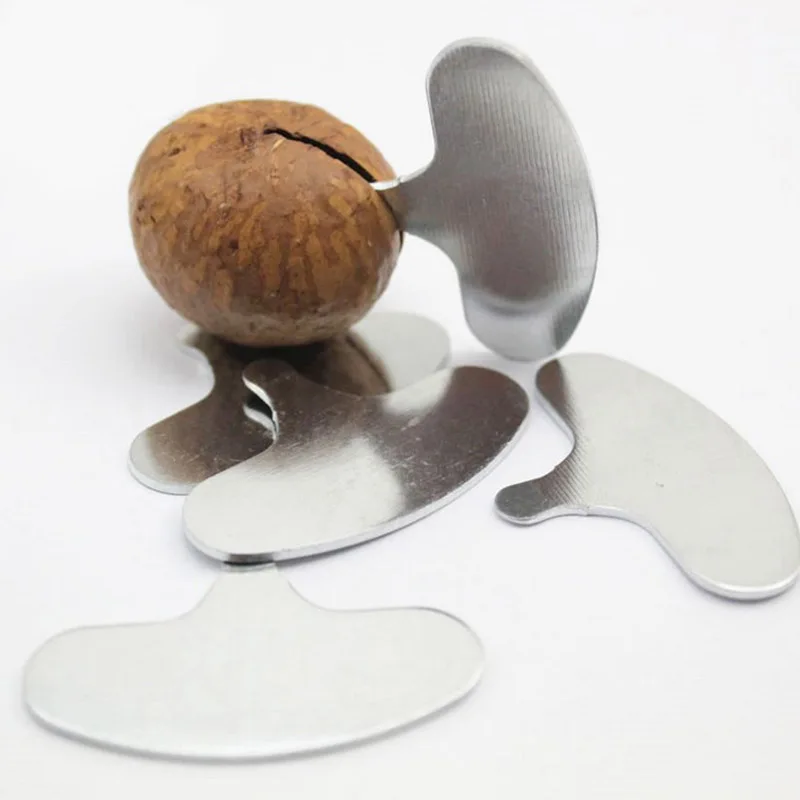 Cokytoop домашний орехокол Macadamia портативный походный нержавеющая сталь орехоколы