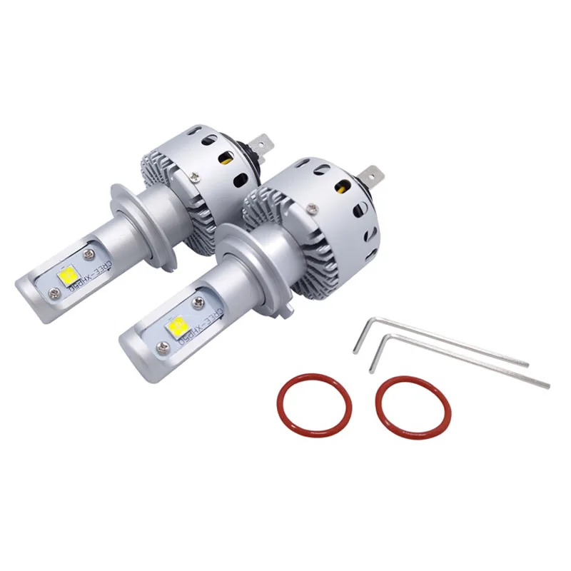 ANSHUDY XHP50 H7 H4 светодиодный фары для автомобиля H11 H1 Hi/Lo HB3 HB4 H8/H9 H3 9012 Противотуманные