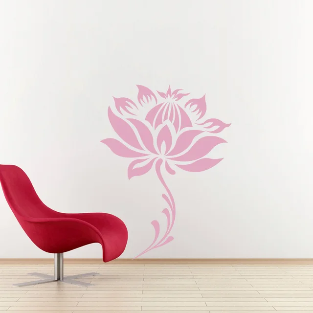 flower and stem water lily lotus home decoration yoga meditation
