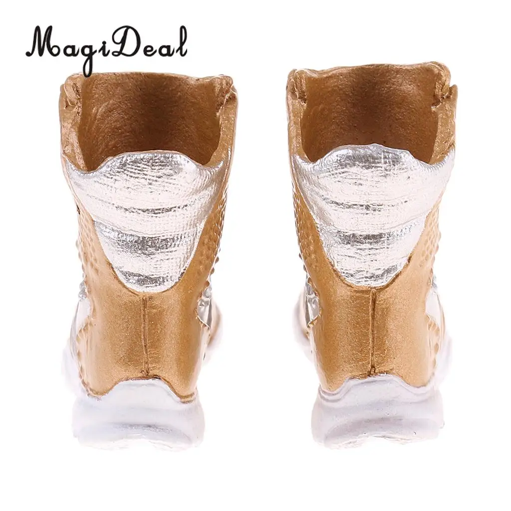 MagiDeal 1/6 Scale Shoes Model Combat Tactical Boots for 12 Inch Female Soldier Body Action Figure Accessories 5Colors