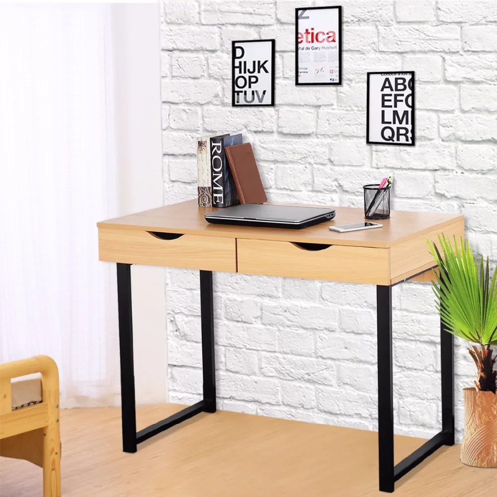Giantex Modern Computer Desk Home Office Furniture Workstation