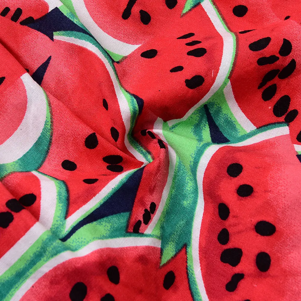 2019 Baby girl summer clothing Watermelon Romper Jumpsuit Headband Outfit for Kid clothes toddler Children newborn