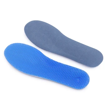 

1 Pair Unisex Free Size Insole Silicone Massaging Insoles Pads Orthotic Arch Sport Shoe Gel Insole SSwell