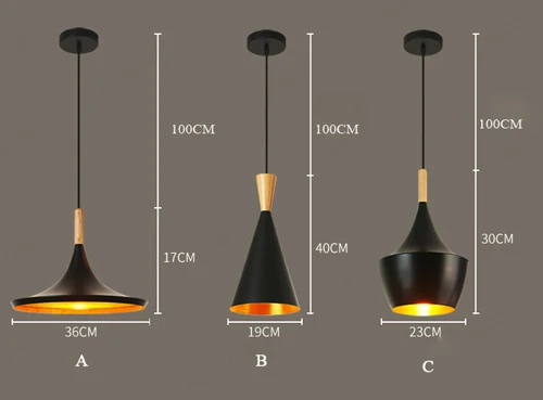 Скандинавские подвесные светильники для домашнего освещения современный обеденный музыкальный инструмент ABC подвесной светильник Деревянный алюминиевый абажур и светодиодный светильник - Цвет корпуса: Black ABC