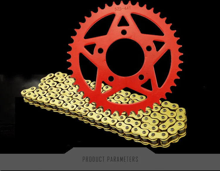 300CC Шестерня 44T диаметр 76 мм 525 мотоцикл Задняя цепная Звездочка для Бенелли 300# d