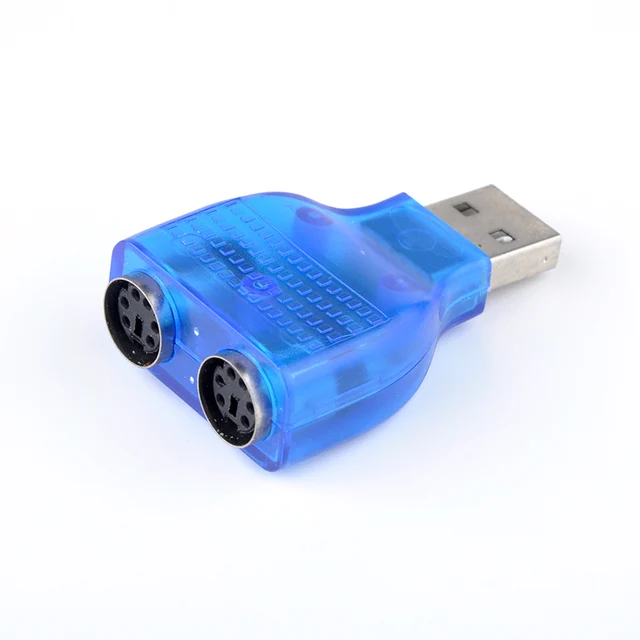 Cheap adapter dongle Slim USB 2.0 to PS/2 free shipping 2018 hot To use your PS/2 Keyboard/Mouse on a USB port computer accessories Cheap adapter dongle Slim USB 2.0 to PS/2 free shipping 2018 hot To use your PS/2 Keyboard/Mouse on a USB port computer accessories