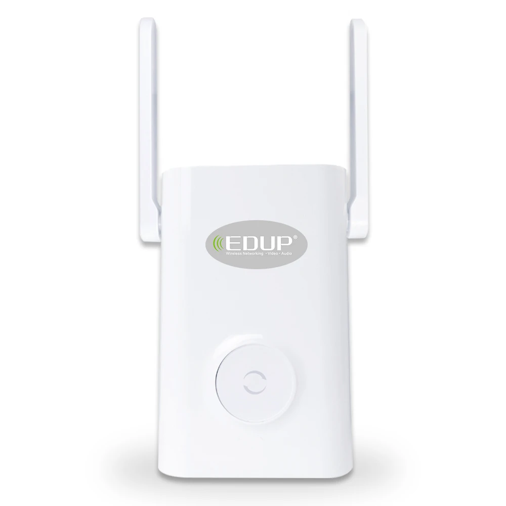 EDUP 2,4/5 ГГц Беспроводной Wi-Fi ретранслятор AC 1200 Мбит/с двухдиапазонный Wi-Fi расширитель диапазона 802.11AC Wi-Fi усилитель сигнала 2*4 dbi антенны